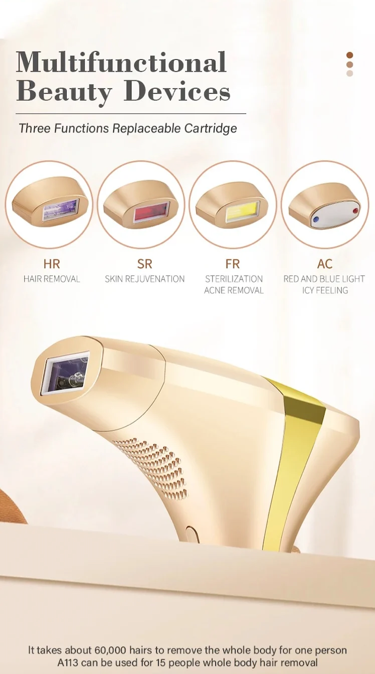 KODO Ice-Pro™ 4-in-1 IPL Laser Epilator